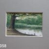 Painting of Lake in Trent Park Enfield