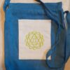 Embroidered Denim Shoulder Bag - Image 3
