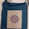 Embroidered Denim Shoulder Bag - Image 2