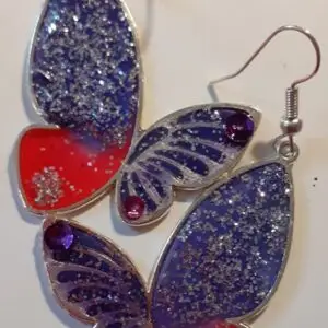 Butterfly Resin Earrings